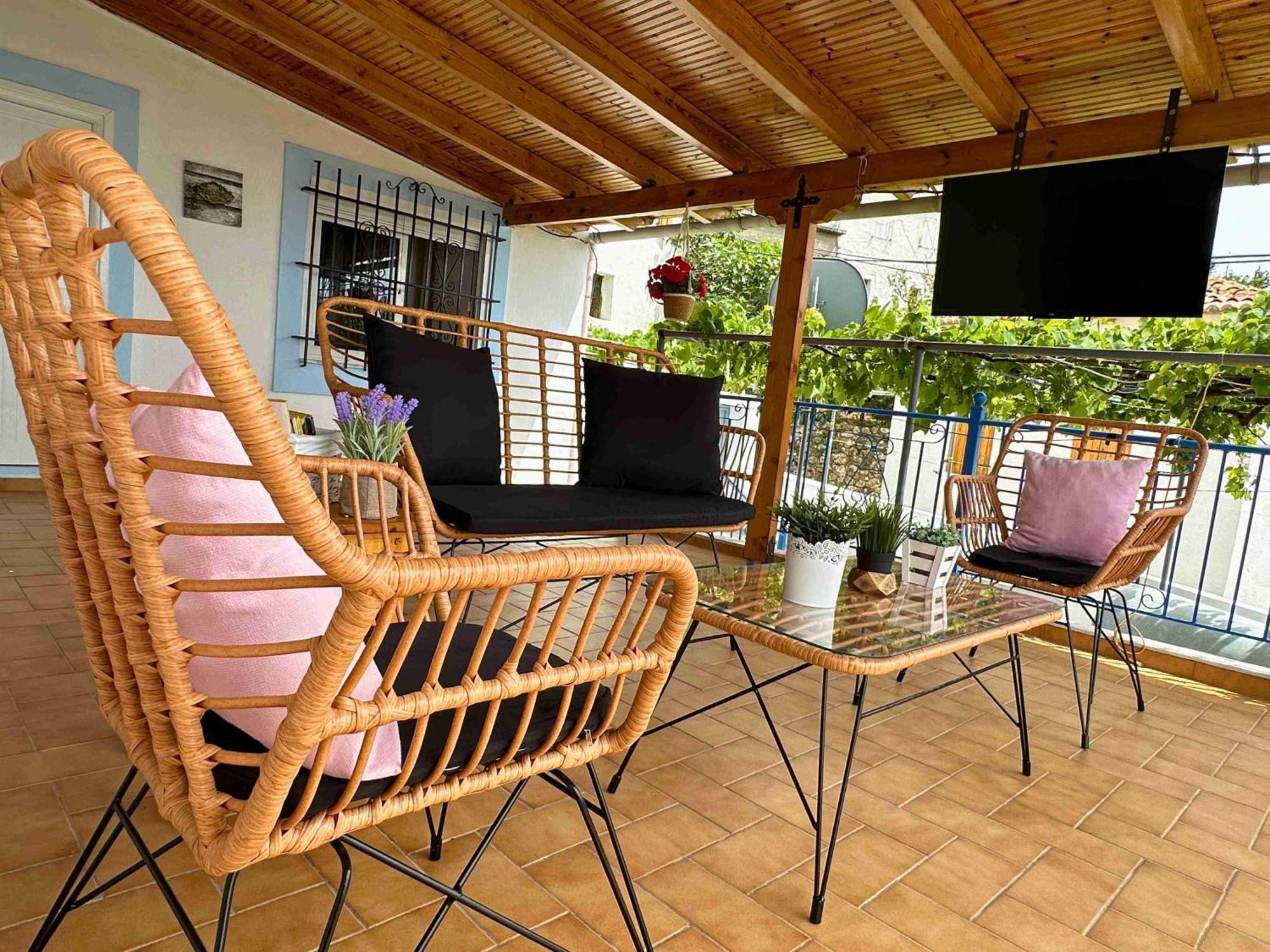 Villa Kalderimi View House Dhërmi Esterno foto